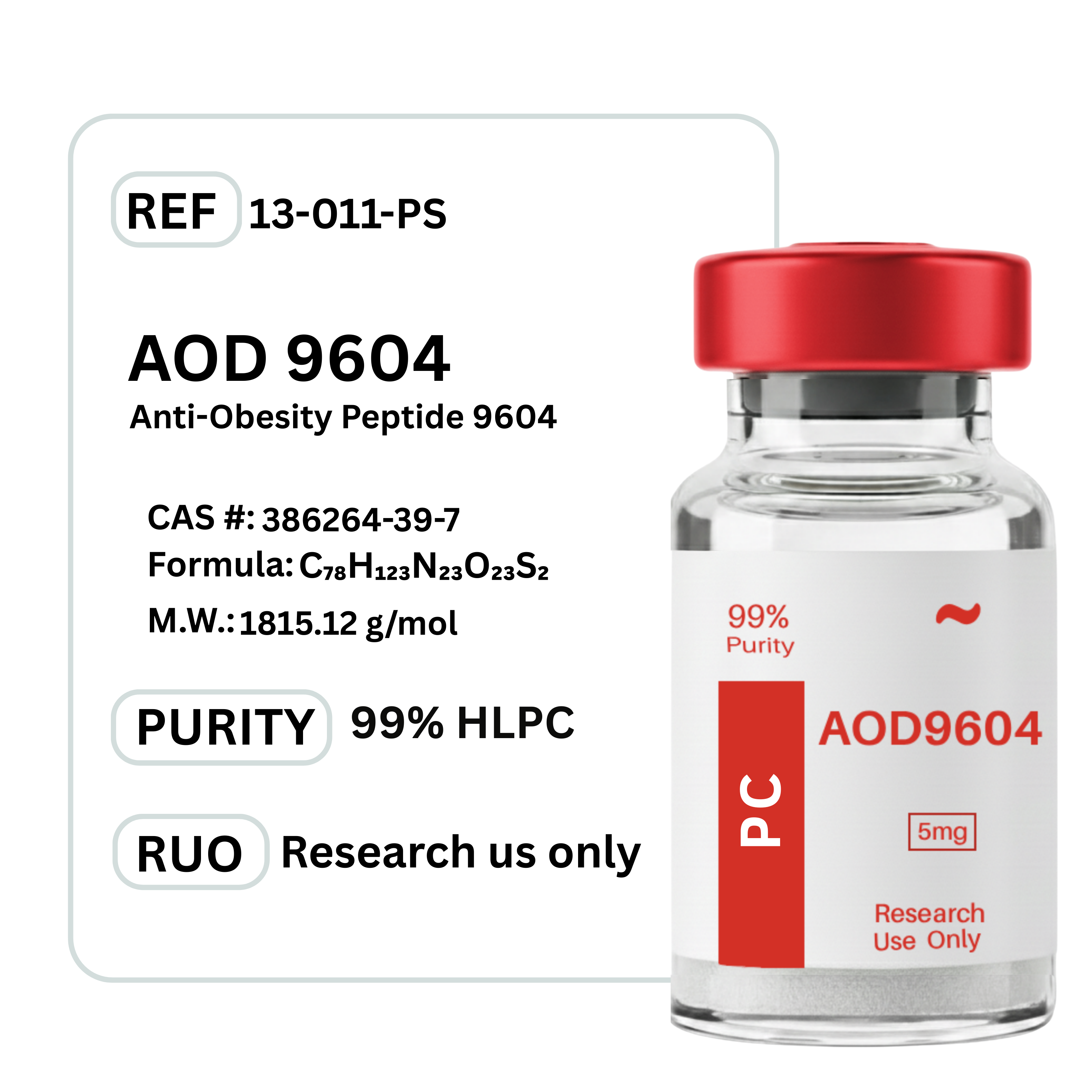 AOD9604 – Côte-Saint-Luc Peptides (PC)